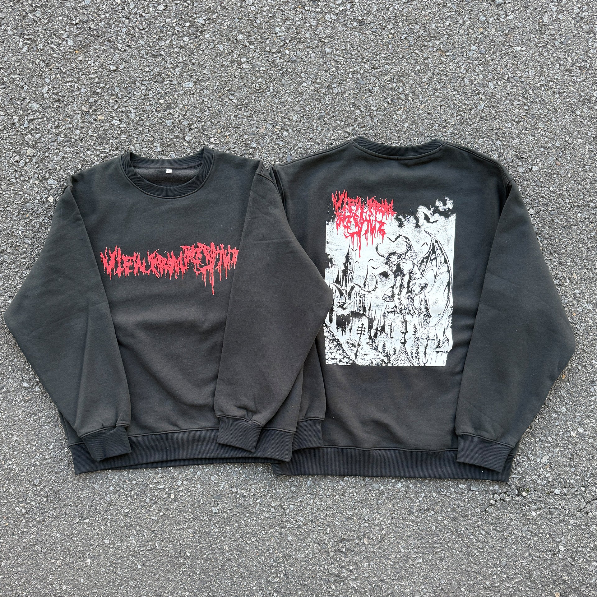 Devil - Crewneck #black