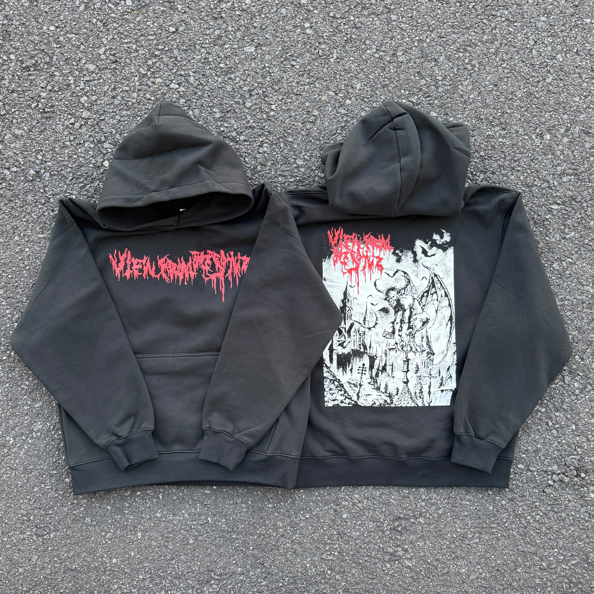Devil - Hoodie #black