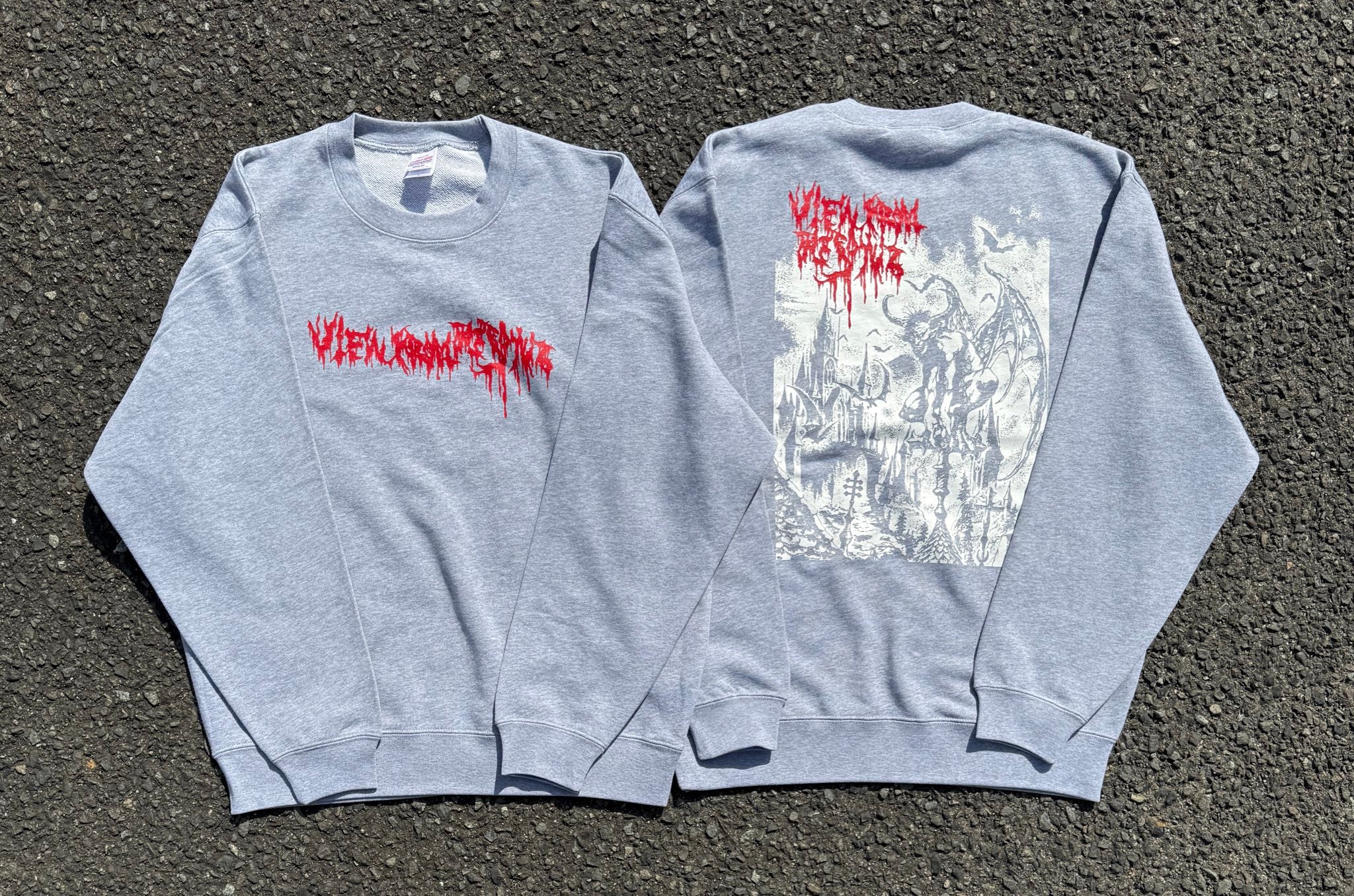 Devil - Crewneck #gray